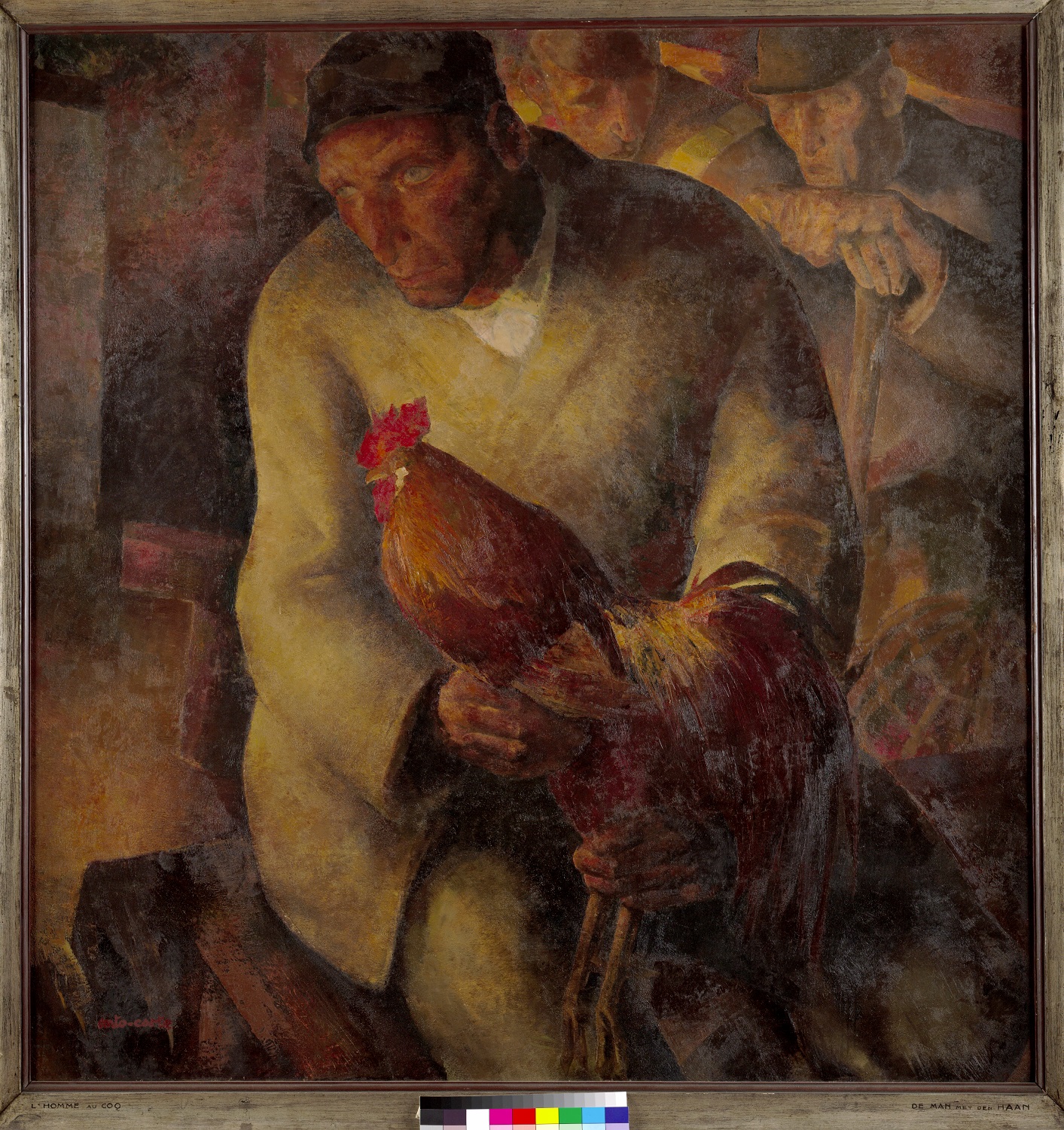 Anto-Carte, L’homme au coq, 1934 © / courtesy Collection Musée d’Ixelles