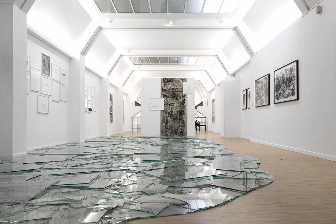 Hanane El Farissi, Embrassement d’un Embrasement – Embrace of a Blaze, 2026 © Isabelle Arthuis